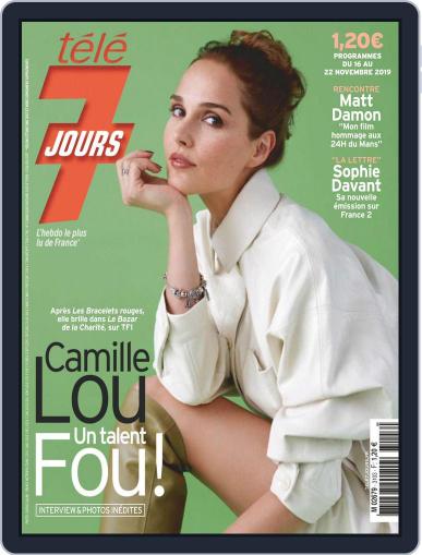 Télé 7 Jours November 16th, 2019 Digital Back Issue Cover
