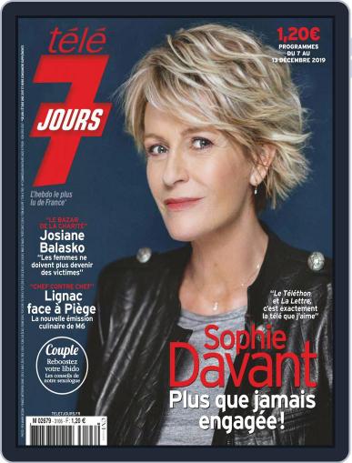 Télé 7 Jours December 7th, 2019 Digital Back Issue Cover