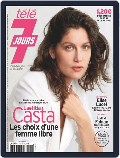 Télé 7 Jours January 24th, 2020 Digital Back Issue Cover