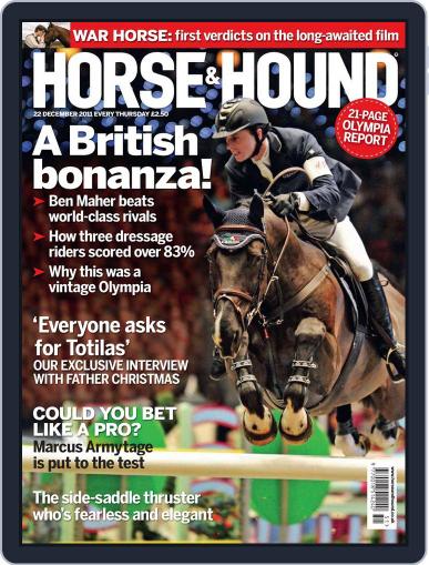 Horse & Hound December 22nd, 2011 Digital Back Issue Cover