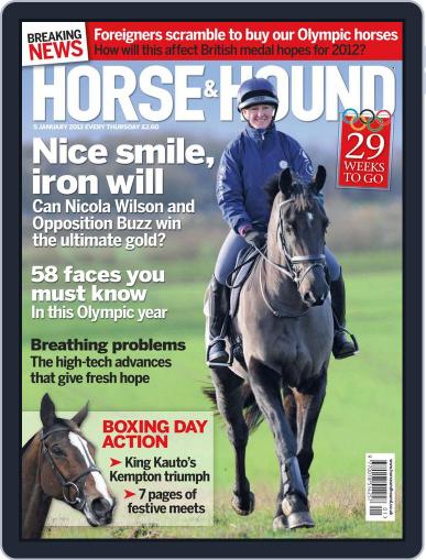 Horse & Hound January 5th, 2012 Digital Back Issue Cover