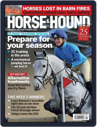 Horse & Hound February 1st, 2012 Digital Back Issue Cover