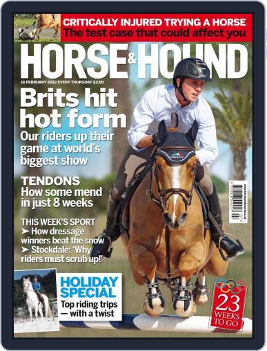 Horse & Hound February 16th, 2012 Digital Back Issue Cover