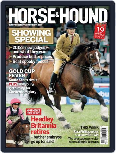 Horse & Hound March 15th, 2012 Digital Back Issue Cover
