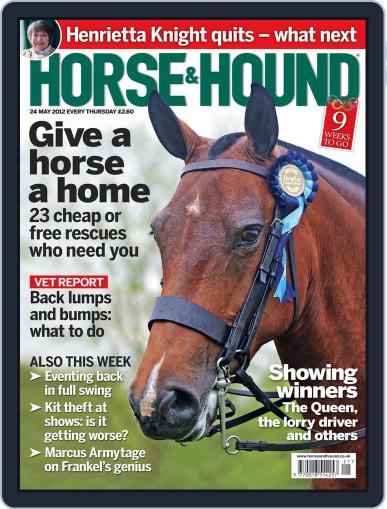 Horse & Hound May 24th, 2012 Digital Back Issue Cover