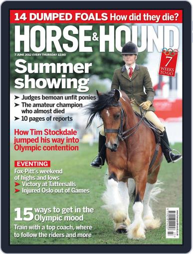 Horse & Hound June 7th, 2012 Digital Back Issue Cover