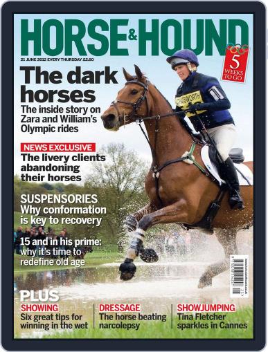 Horse & Hound June 21st, 2012 Digital Back Issue Cover