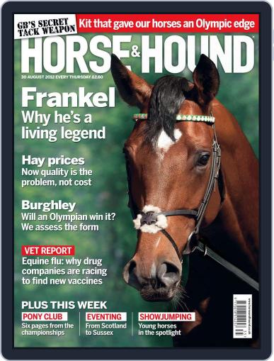 Horse & Hound August 30th, 2012 Digital Back Issue Cover