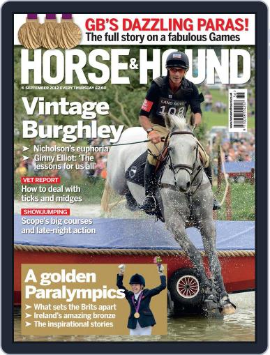 Horse & Hound September 5th, 2012 Digital Back Issue Cover