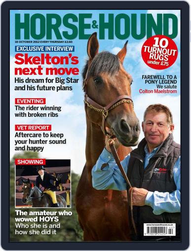 Horse & Hound October 17th, 2012 Digital Back Issue Cover