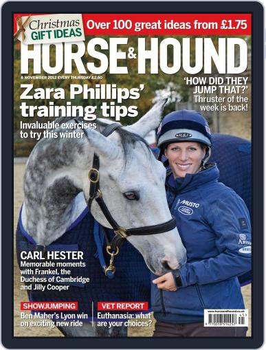 Horse & Hound November 8th, 2012 Digital Back Issue Cover
