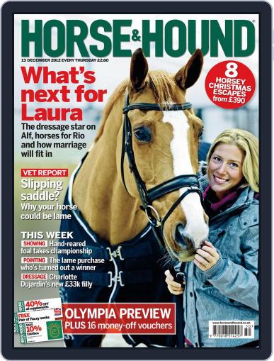 Horse & Hound December 12th, 2012 Digital Back Issue Cover