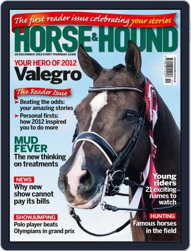 Horse & Hound December 19th, 2012 Digital Back Issue Cover