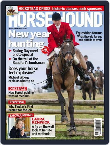 Horse & Hound January 4th, 2013 Digital Back Issue Cover