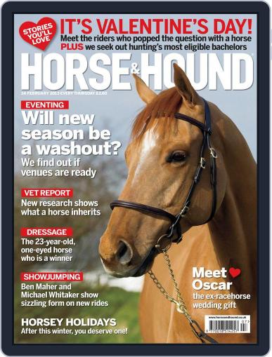 Horse & Hound February 13th, 2013 Digital Back Issue Cover