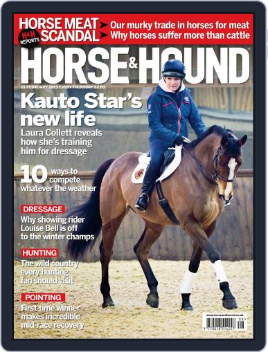 Horse & Hound February 20th, 2013 Digital Back Issue Cover