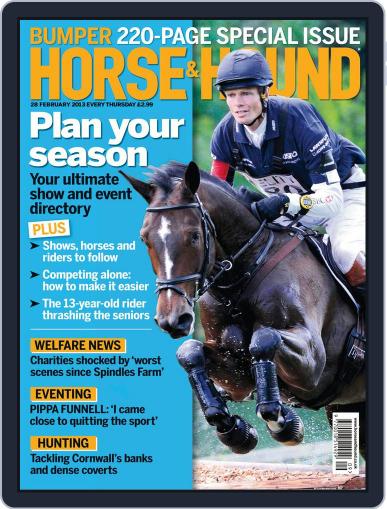 Horse & Hound February 28th, 2013 Digital Back Issue Cover