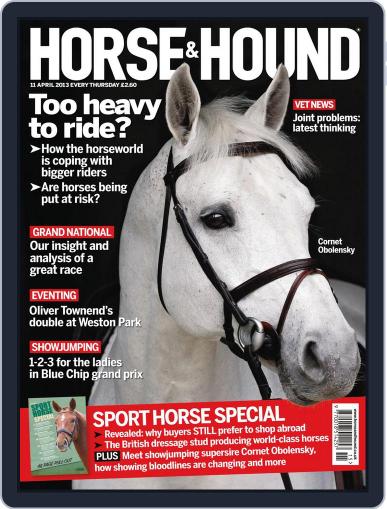 Horse & Hound April 10th, 2013 Digital Back Issue Cover
