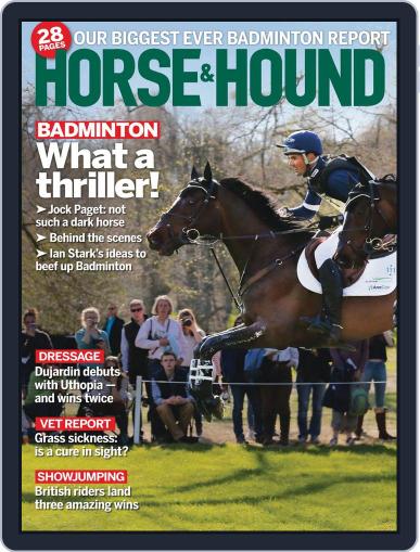 Horse & Hound May 8th, 2013 Digital Back Issue Cover