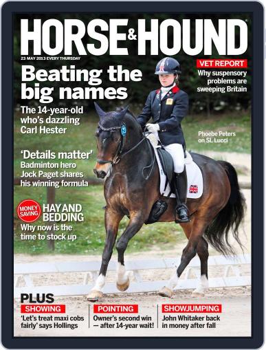 Horse & Hound May 22nd, 2013 Digital Back Issue Cover