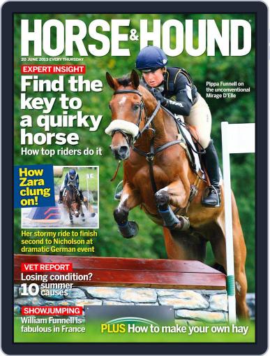 Horse & Hound June 19th, 2013 Digital Back Issue Cover