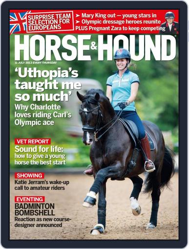Horse & Hound July 10th, 2013 Digital Back Issue Cover