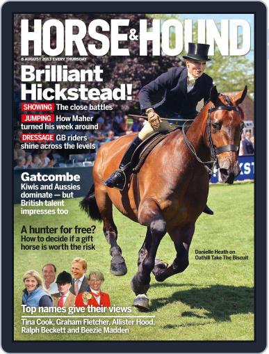 Horse & Hound August 7th, 2013 Digital Back Issue Cover