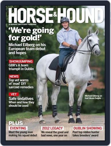 Horse & Hound August 14th, 2013 Digital Back Issue Cover