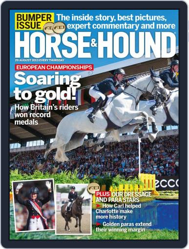 Horse & Hound August 28th, 2013 Digital Back Issue Cover