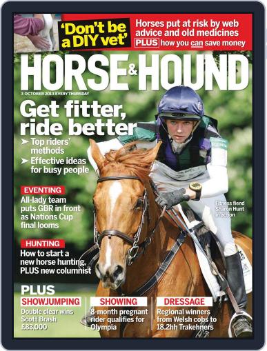 Horse & Hound October 2nd, 2013 Digital Back Issue Cover