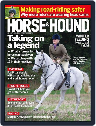 Horse & Hound October 9th, 2013 Digital Back Issue Cover