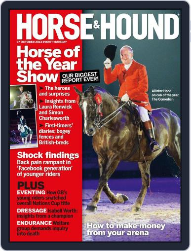 Horse & Hound October 16th, 2013 Digital Back Issue Cover