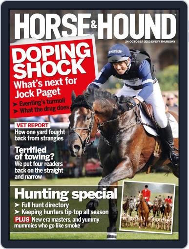 Horse & Hound October 23rd, 2013 Digital Back Issue Cover