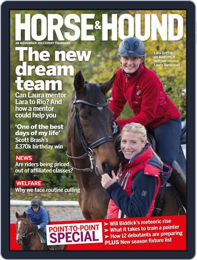 Horse & Hound November 27th, 2013 Digital Back Issue Cover