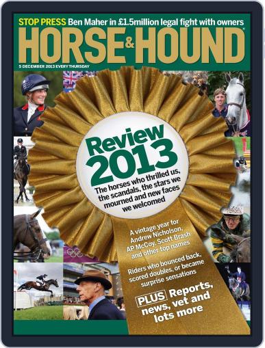 Horse & Hound December 4th, 2013 Digital Back Issue Cover