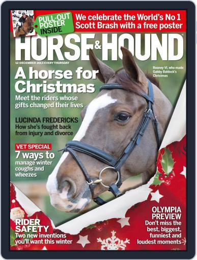 Horse & Hound December 11th, 2013 Digital Back Issue Cover