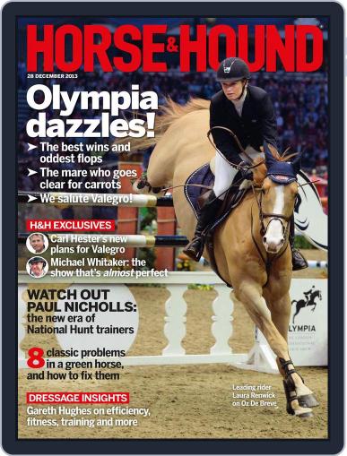 Horse & Hound December 27th, 2013 Digital Back Issue Cover