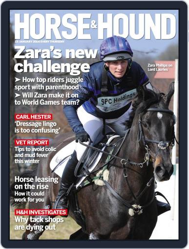 Horse & Hound January 22nd, 2014 Digital Back Issue Cover