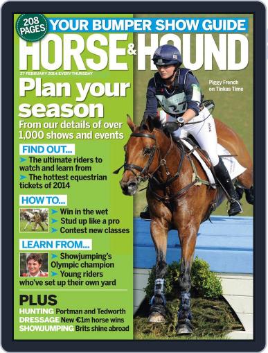 Horse & Hound February 26th, 2014 Digital Back Issue Cover