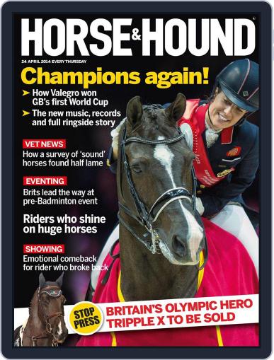 Horse & Hound April 23rd, 2014 Digital Back Issue Cover