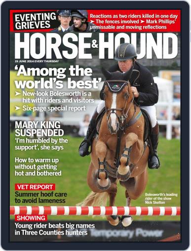 Horse & Hound June 18th, 2014 Digital Back Issue Cover