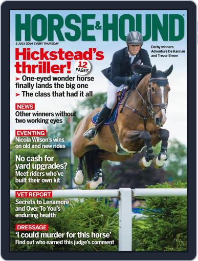 Horse & Hound July 2nd, 2014 Digital Back Issue Cover