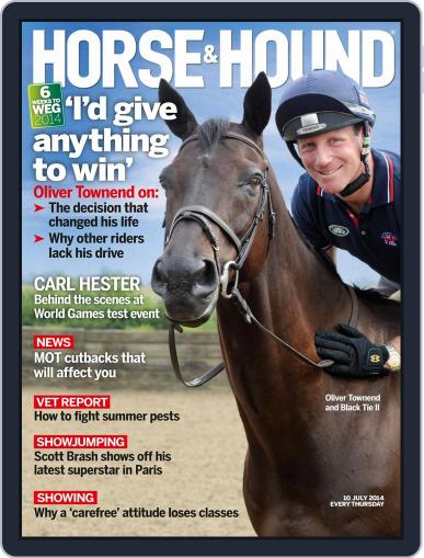 Horse & Hound July 10th, 2014 Digital Back Issue Cover