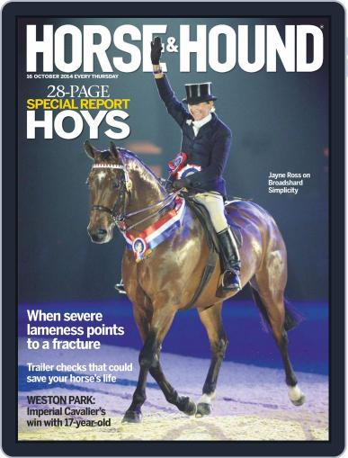 Horse & Hound October 15th, 2014 Digital Back Issue Cover