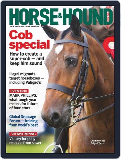 Horse & Hound October 30th, 2014 Digital Back Issue Cover