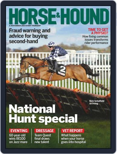 Horse & Hound November 5th, 2014 Digital Back Issue Cover