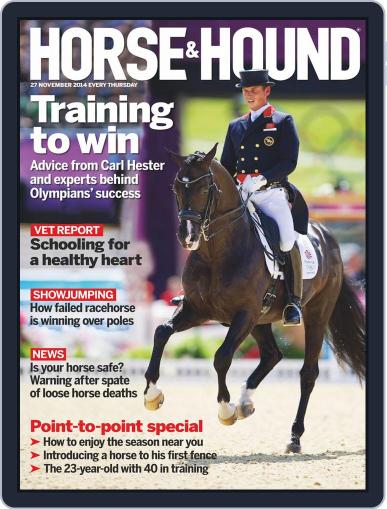 Horse & Hound November 26th, 2014 Digital Back Issue Cover