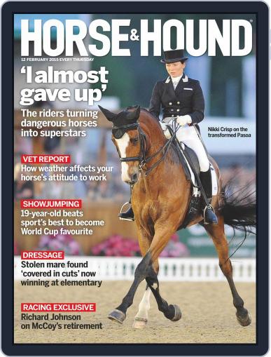 Horse & Hound February 11th, 2015 Digital Back Issue Cover