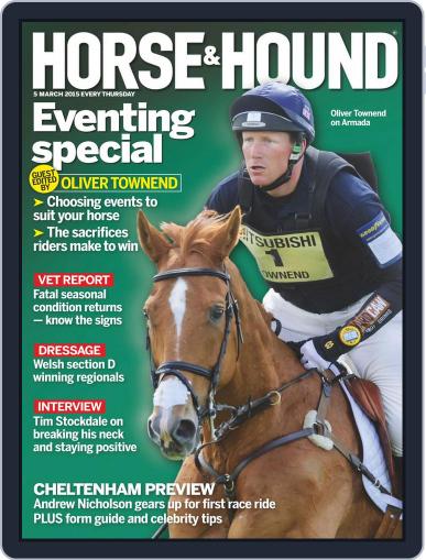 Horse & Hound March 4th, 2015 Digital Back Issue Cover