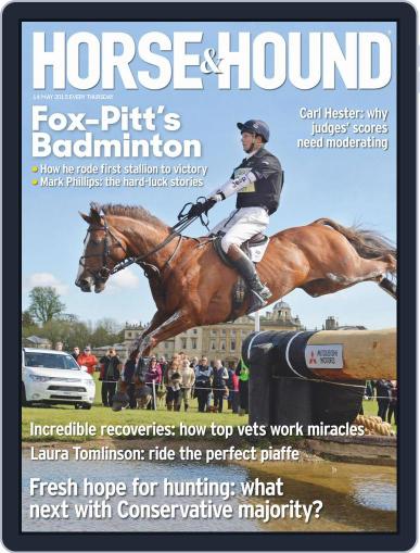 Horse & Hound May 13th, 2015 Digital Back Issue Cover